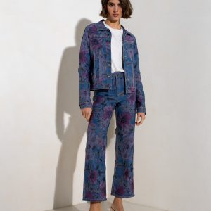 PANTALON RÉVERSIBLE JEANS WIDE LEG – Image 1