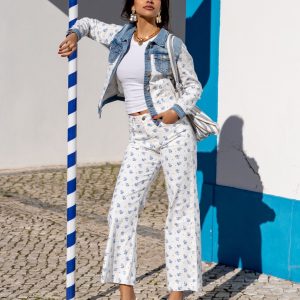 PANTALON WIDE LEG & LARGE – Image 1