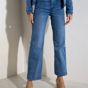 PANTALON RÉVERSIBLE JEANS WIDE LEG – Image 5