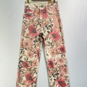 PANTALON RÉVERSIBLE BEIGE WIDE LEG – Image 1