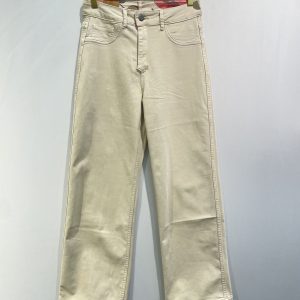 PANTALON RÉVERSIBLE BEIGE WIDE LEG – Image 2