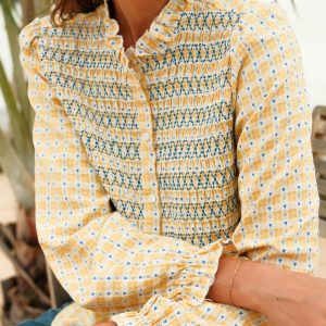Chemise broderie XK017 – Image 1