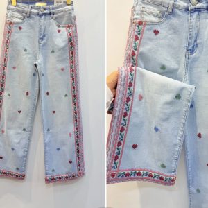 Pantalon Wide LEG & large jeans H5012 – Image 1